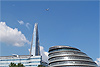 neues höchstes Gebäude der Stadt - The Shard und City Hall