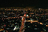 Mexico City Aussicht bei Nacht