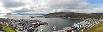 Panoramablick über Hammerfest
