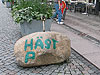 Häst Parkplatz - Pferdeparkplatz(?) in Simrishamn